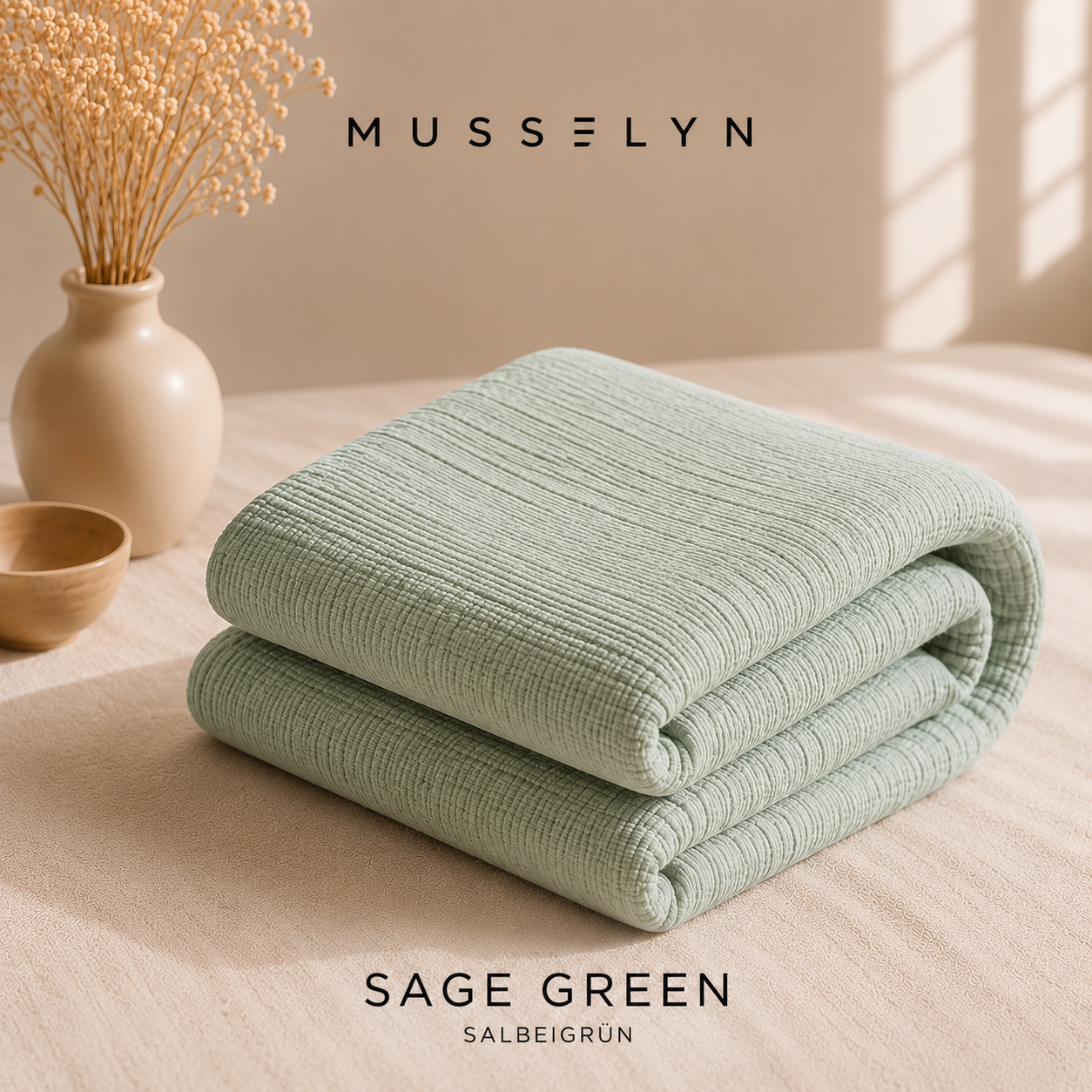 MUSSELYN ☁️ Weicher als normale Baumwolldecken