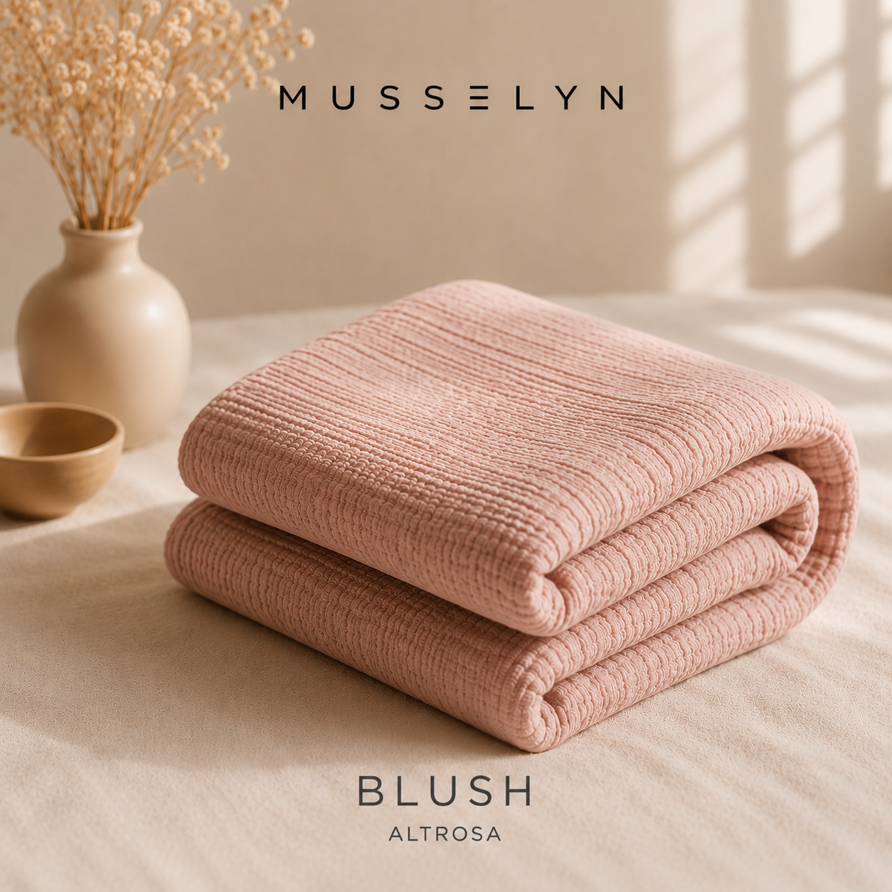 MUSSELYN ☁️ Weicher als normale Baumwolldecken