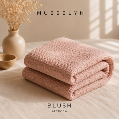 MUSSELYN ☁️ Weicher als normale Baumwolldecken