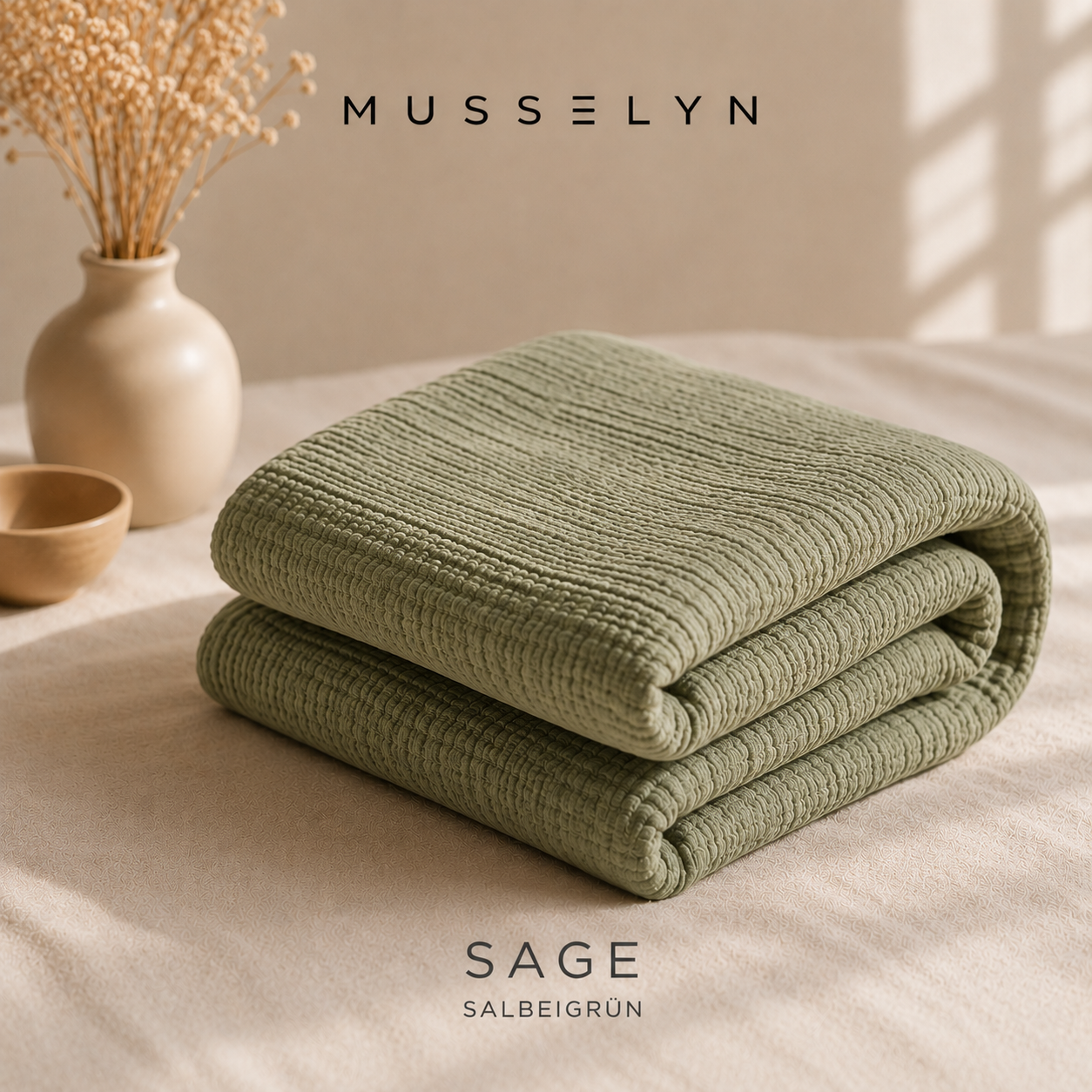MUSSELYN ☁️ Weicher als normale Baumwolldecken