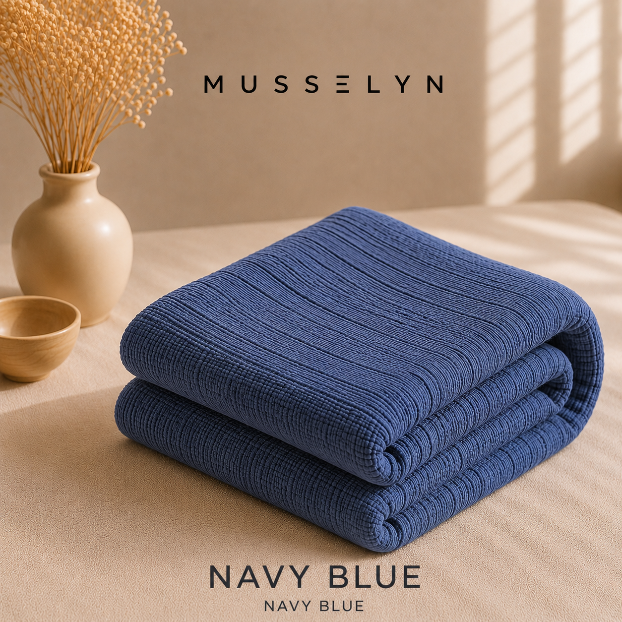 MUSSELYN ☁️ Weicher als normale Baumwolldecken