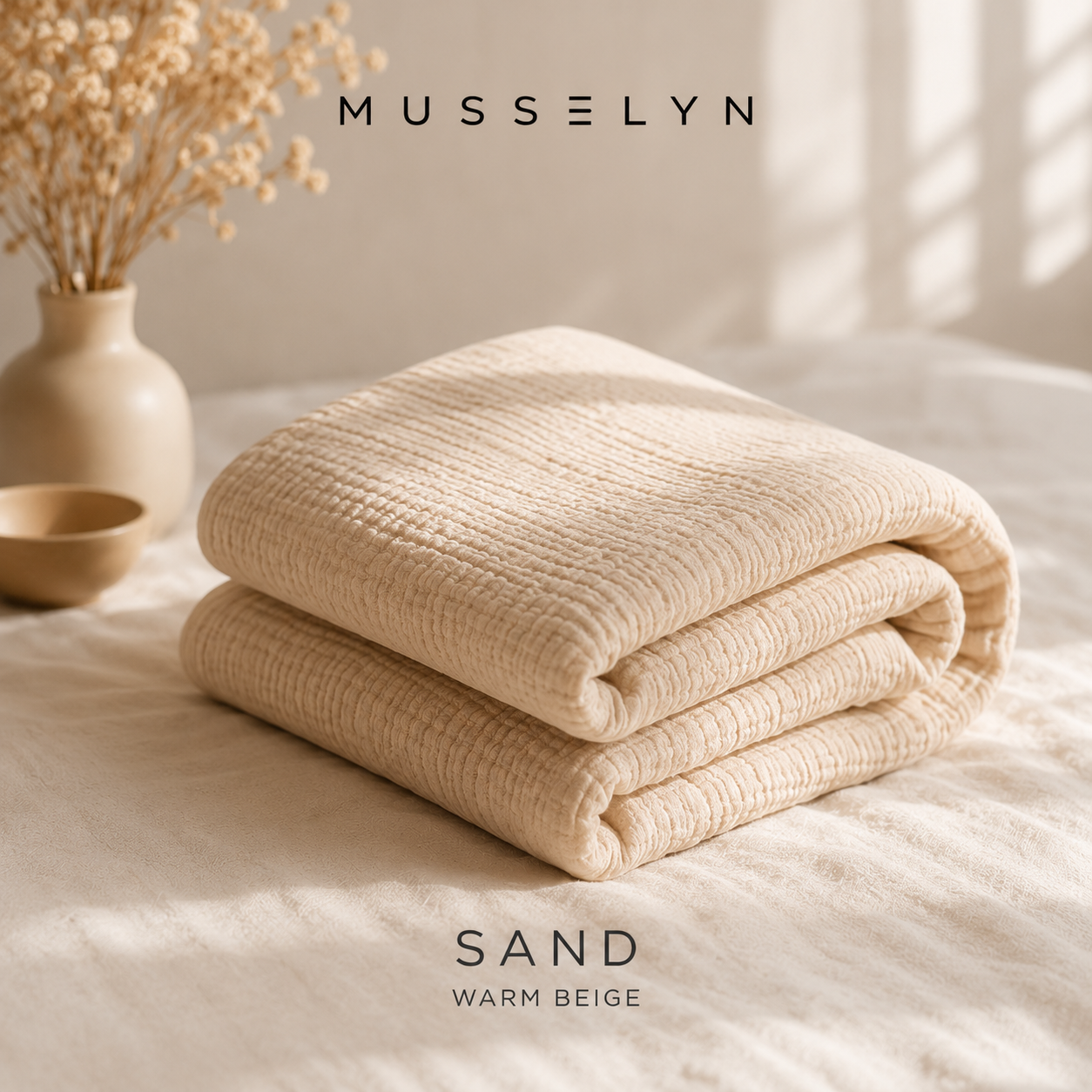 MUSSELYN ☁️ Weicher als normale Baumwolldecken